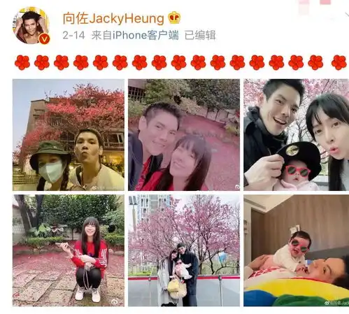 向佐首晒全家照,女儿呆萌,37岁妻子郭碧婷齐刘海依旧如少女
