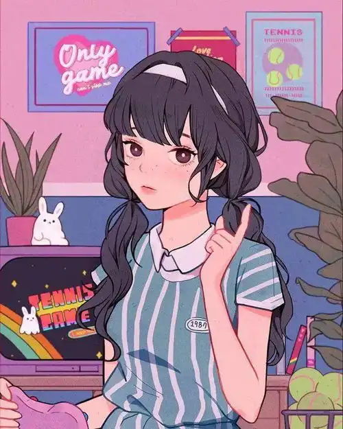 ubokhee甜系少女头像