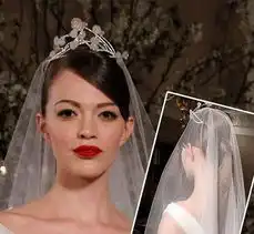 从纽约婚纱周看2012新娘发型趋势