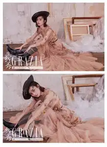 赵丽颖一直走甜美路线,这组照片看到了另一个她,网友太帅了