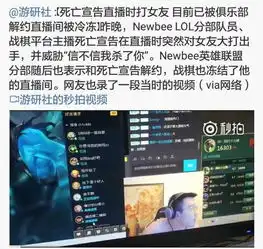lol电竞主播死亡宣告家暴女友全过程回顾打游戏心态爆炸撒气女友