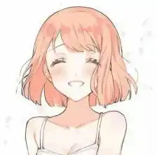 有没有像这种眯着眼笑的动漫女孩头像