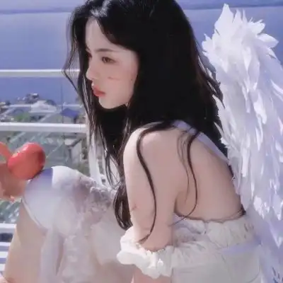 女生手绘头像