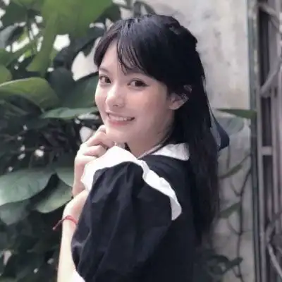 微笑女生头像治愈系女生笑容图片