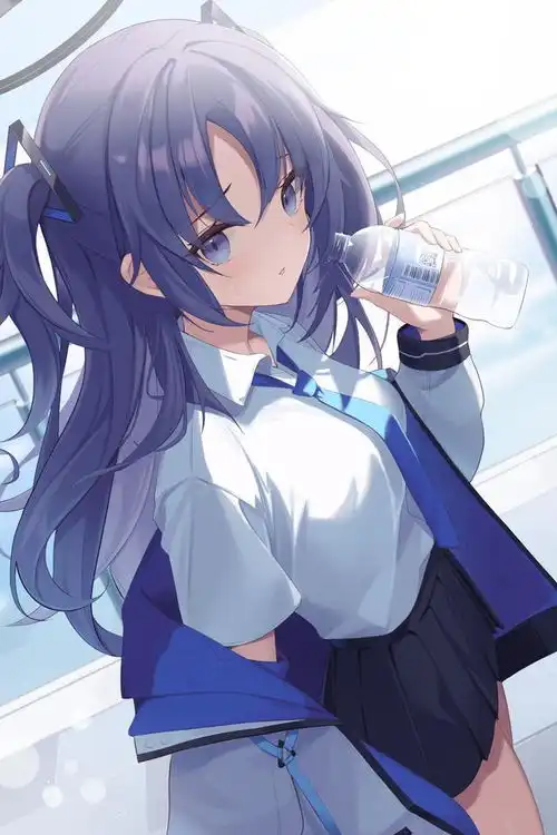 二次元jk制服动漫美少女萌萌图精美壁纸图片