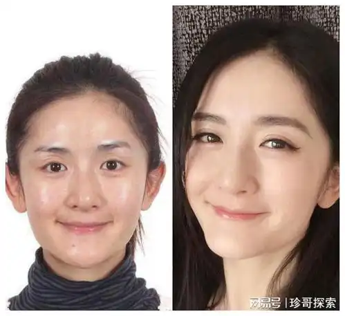 20位女明星证件照对比,谁的差距大,谁又是真正的天生丽质