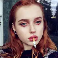和一些人的关系也变了欧美头像女生霸气冷艳抽烟