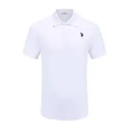 u.s.poloassn.美国马球协会男19年夏季休闲翻领短袖t恤男士短polot332082