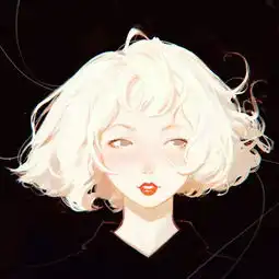 看过ilya的画的头像,才知道有一种风格叫独特