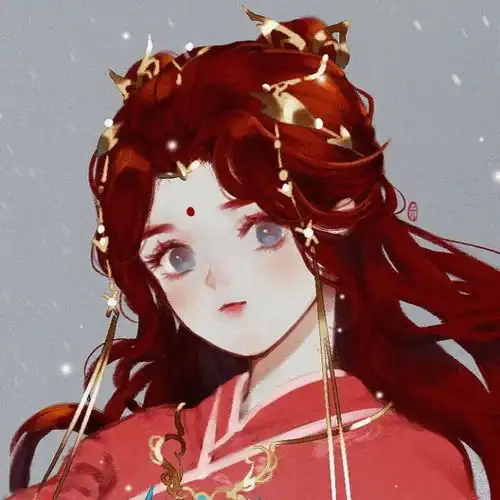 女生头像古风红衣四处开花不见果,处处留情唯伤我腾讯新闻