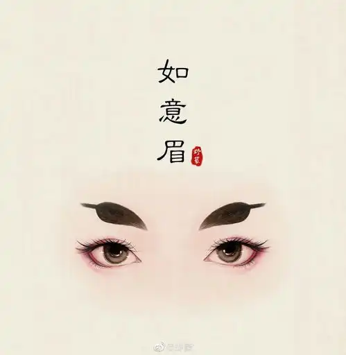 超好看古风眉形,有没有你喜欢的