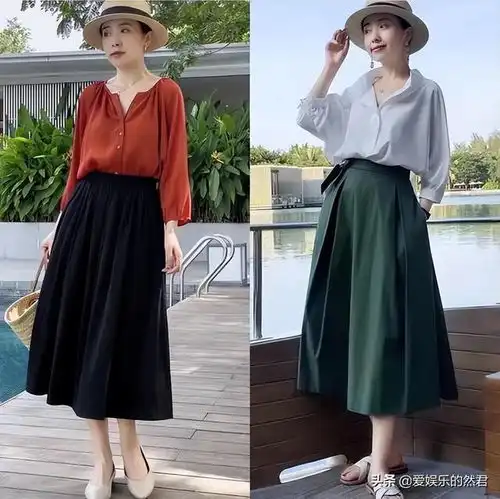 夏天有半身裙傍身,才能艳压所有人