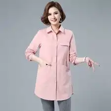 板酷2023春装新款纯长袖女式时尚衬衫c501