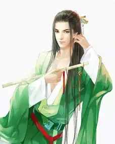 求古风,男图,优雅的