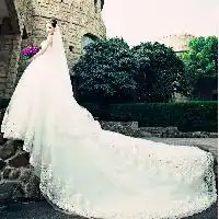 qq头像婚纱控女生意境小清新