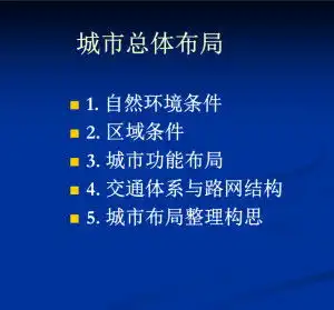 城市总体布局