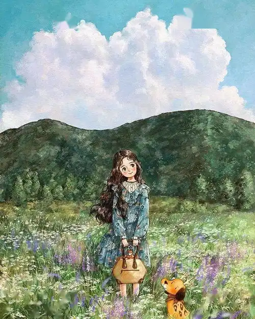 火爆ins的女版宫崎骏,笔下的森林女孩圈粉无数,24万人惊艳狂赞太精致了