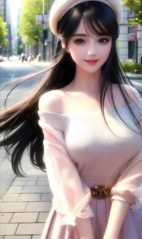 微软新版必应bing生成的二次元少女图,比chatgpt更含蓄更有文化