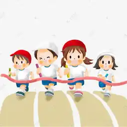 运动会的学生卡通手绘免费下载素材图片免费下载千库网