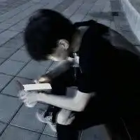 男生背影头像