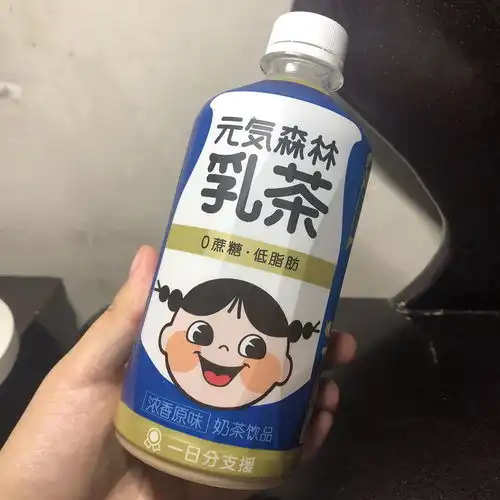 元气森林乳茶和阿萨姆一个味啊
