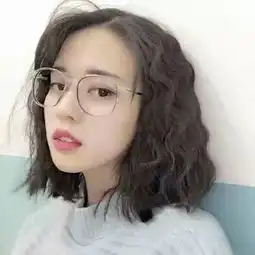 女生头像为了遇见你,晚点都可以