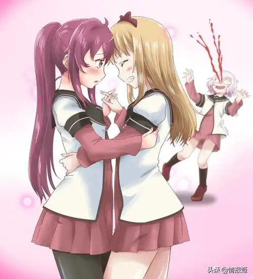 为什么日本有看女孩子贴贴的百合日