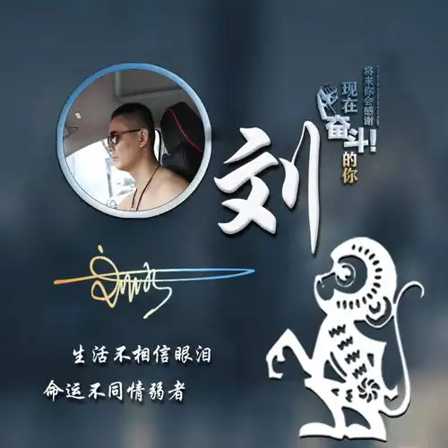 精品签名头像上线,3d高端大气姓氏头像,你的头像该换换了