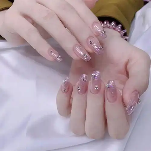 最适合精致女孩做的美甲好看到哭