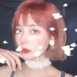 染发酷酷女生头像