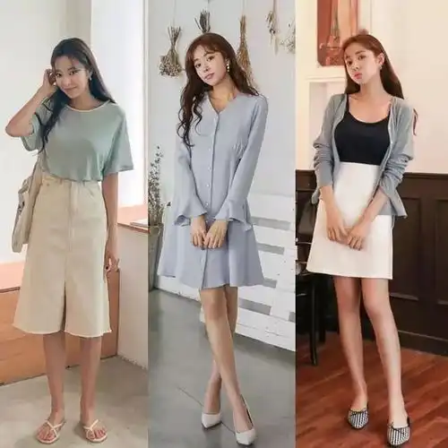 清新淑女风约会出街都很合适哦