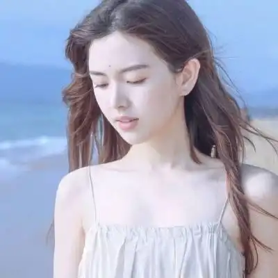 海边女生头像高清气质一个人在海边风景图片头像