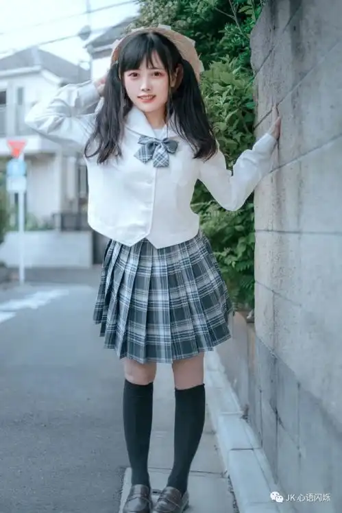 夏天就是要穿jk制服呀家门口的日常记录