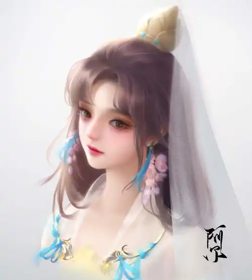 仙气飘飘的古风头像,碧瑶真是太好看了