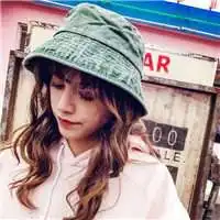 戴渔夫帽女生头像微信头像图片大全