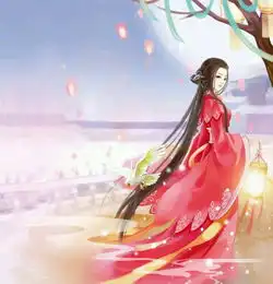 有没有特别妩媚的古风红衣女子图