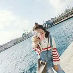2017唯美小清新女生头像秋冬系列好看的甜美女生头像