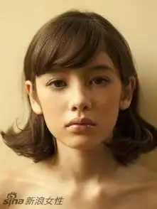 日本混血模特清新美照