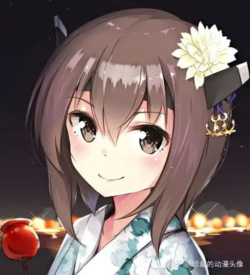 二次元和风女头像
