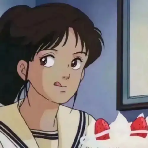 简单好看动漫女生头像