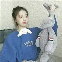 喜欢毛绒玩具的三姐妹头像