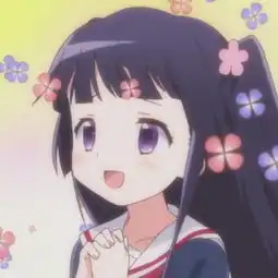 二次元头像萌表情少女
