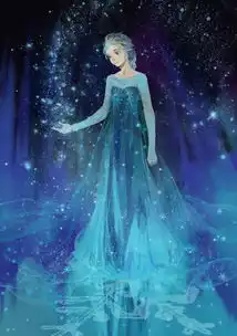 动漫版冰雪女王艾尔莎