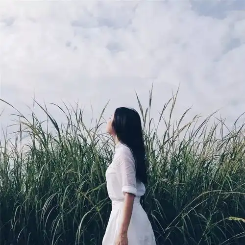 唯美头像背影头像心动