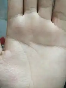 手纹粗花运气会好吗