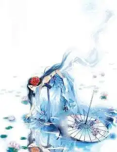 谁有紫发紫衣紫眸古风美男图片和蓝发蓝衣蓝眸古风美女图片啊,发给我