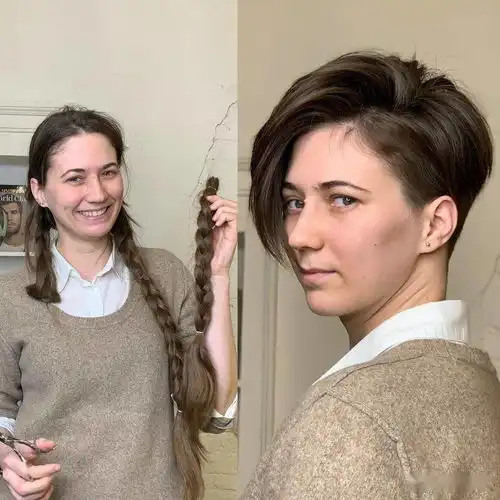 换发型就像换脸,看看这17位美女发型前后对比,让你收获良多