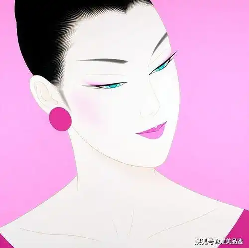 魅惑鹤田一郎画笔下的冷艳丽人