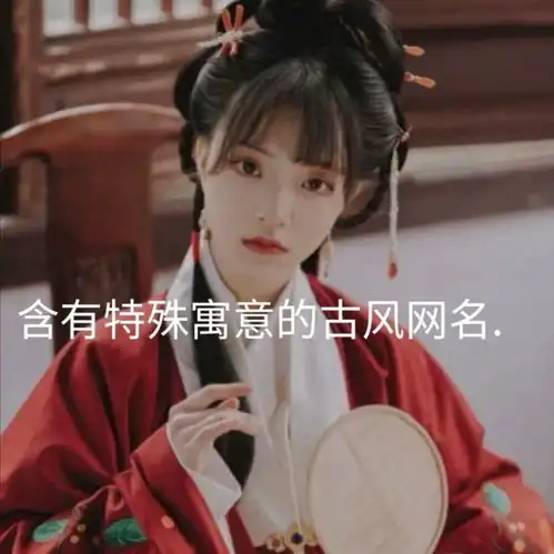 含有特殊寓意的古风网名