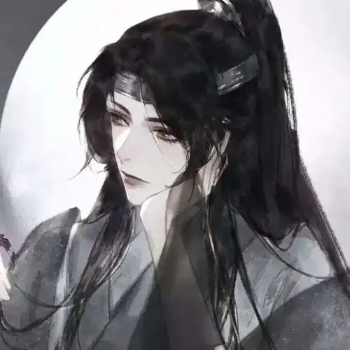 古风头像手绘男头女头故里又逢春,江南又烟雨